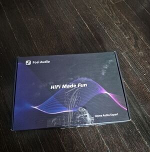 Fosi Audio AMP HiFi Made Fun Home Audio Expert Component Rack User....